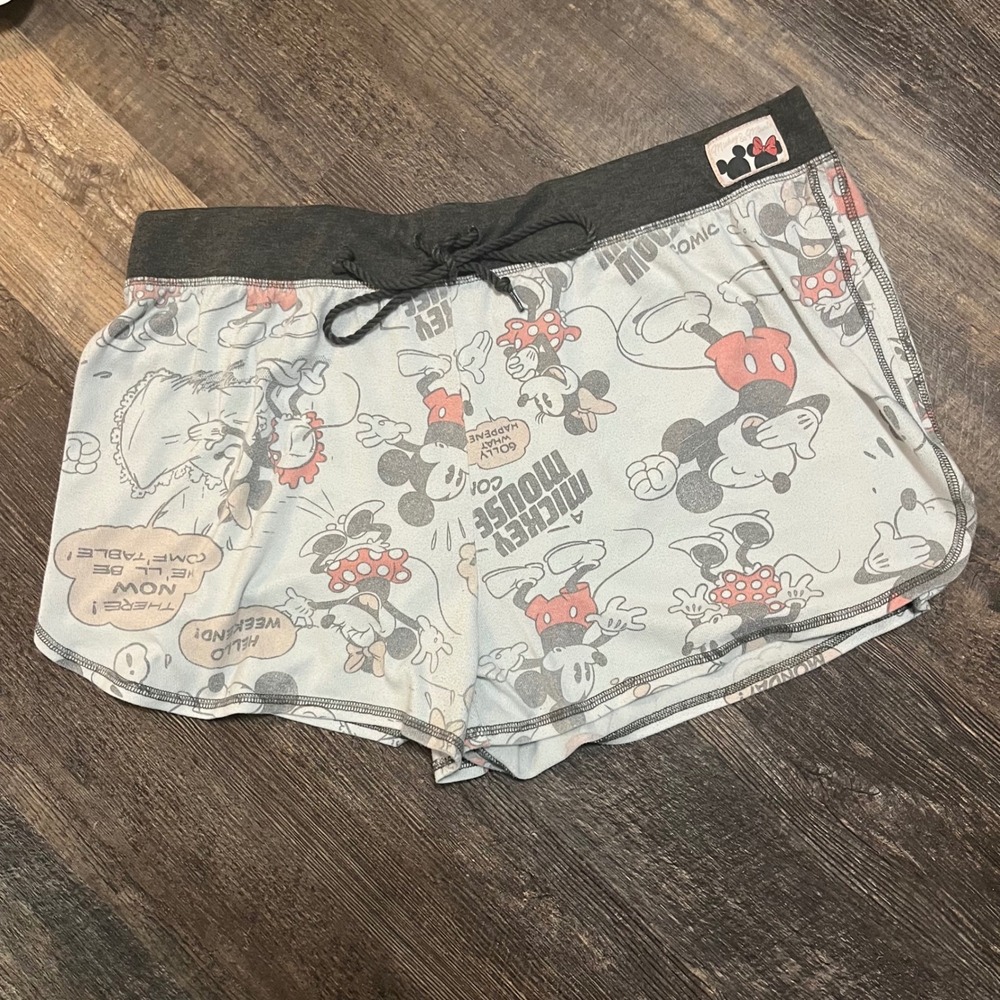 Disney Mickey Mouse and Minnie Mouse‎ Womens Sleep Lounge Shorts Size 2X